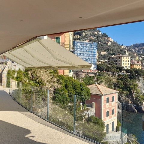 Tenda da Sole Senza Cassonetto | Tenda da Sole a Bracci 400x400 | Fabbrica Tende da Sole Genova